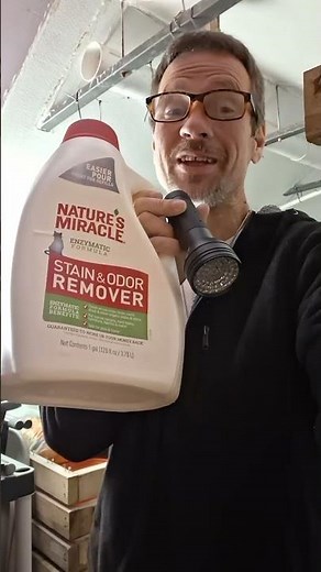 Nature's Miracle Getting rid of cat urine smell