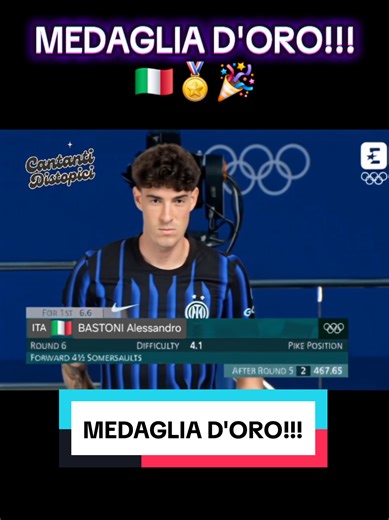 Ancora una medaglia d'oro alle Olimpiadi!!! #juventus #inter #juveinter #bastoni #olimpiadi DISCLAIMER: Questo contenuto è una parodia e/o opera di intrattenimento realizzata con l’uso di intelligenza artificiale. La voce, i movimenti e le dichiarazioni rappresentate non sono reali e non riflettono le opinioni o le intenzioni della persona ritratta. Il video è stato creato senza fini di lucro, utilizzando materiali nei limiti del fair use. Non c’è alcuna intenzione di offendere, ingannare o viol