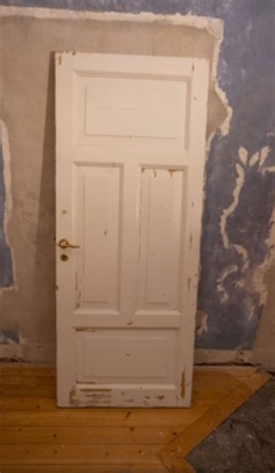 Restoring an old wooden door part one surface prep for a lasting natural finish