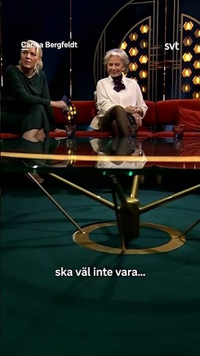 Alla med OCD upp med en hand. 🙋‍♀️ Carina Bergfeldt / SVT Play