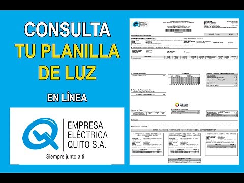 Como obtener tu planilla de luz EEQ - Descarga tu planilla en linea
