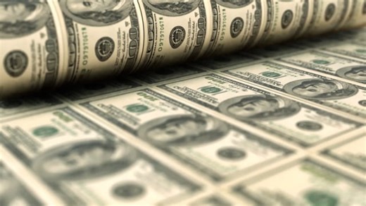 Dollars, Money, Seal. Free Stock Video