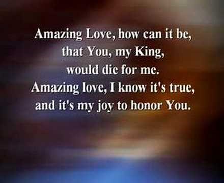 You Are My King (Amazing Love)