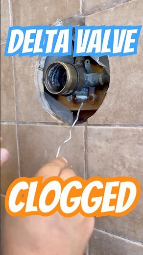 Delta Monitor Shower Valve Series 17 Repair - No Pressure Delta Shower Valve - Cartridge Replaced