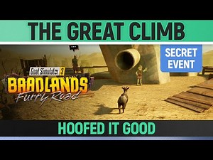 Goat Simulator 3: Baadlands Furry Road - Secret Event - The Great Climb - Hoofed it good
