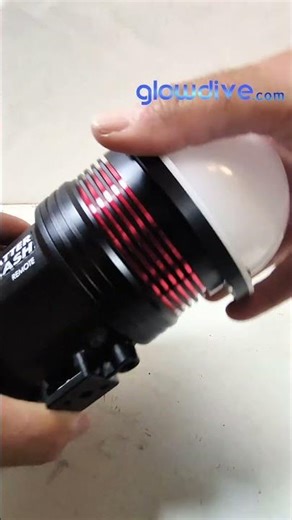 Quick & Easy Light Dome Diffuser for Backscatter HF1 strobe. Perfect Underwater Shots!
