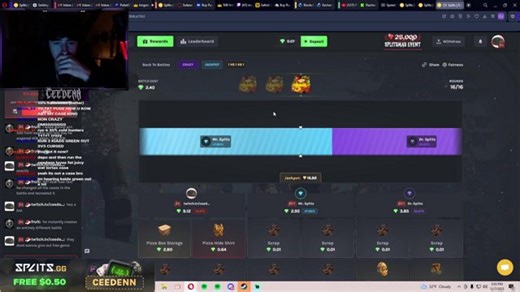 Snowballing On Splitz! Opening Community Cases! Chatting W/ Viewers! || !discord !points ||