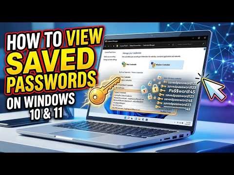 Windows Credential Manager: Find Your Saved Passwords Fast