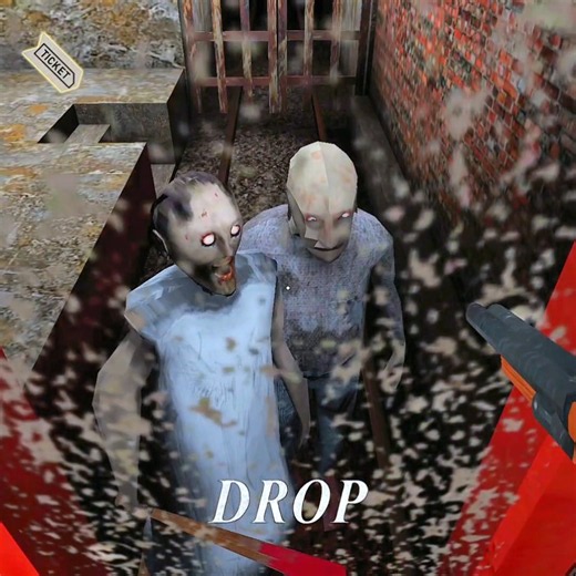 finally train escape in granny chapter 3 gameplay 😆| #granny3 #gaming #gameplay #games #shorts