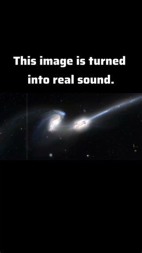 What Does a Galaxy Sound Like | Mice Galaxies (1)#Shorts#NASA#Cosmic#Universe