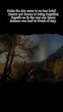 Classic Poem - "October" by Robert Frost, read by Stephen J.N. Bauhart #poem #beauty #love