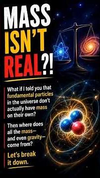 Where Does Mass Come From? Higgs Field vs Strong Force Explained #higgsfield #mass #particles