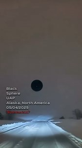 936K views · 8.5K reactions | Black UAP captured in Alaska you either believe or you don’t but this is proof if you still don’t believe then only seeing with your own eyes will do it for you #ufo #UAP #ufos #mystery #strange #aliens #flyingsaucer #extraterrestrial | OfficiallyStrange | Facebook