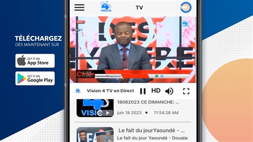 🔵 VISION4 Les visionners, elle est la votre nouvelle application pour smart phone et tablettes. Vous trouverez vos émissions en replay, votre guide télé de la semaine et bien d'autres fonctionnalités. Téléchargeable sur google Playstore et App Store, allez rapidement la découvrir. #Visionners #Vision4 #followers | Vision 4 Digital