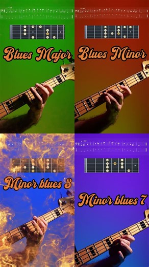 🎸 4 Blues Scales That Instantly Improve Your Bass Lines 🔥