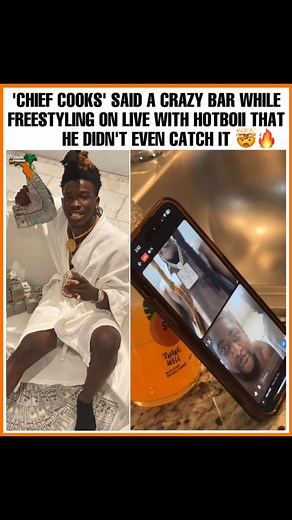 Official Florida Promo 🌴 on Instagram: "🧐🧐 DID YOU CATCH IT??? Florida rapper @chief_cooks dropped a freestyle on live with Hotboii and caught him off guard.. 🔥🔥🔥 or 👎🏾👎🏾👎🏾"