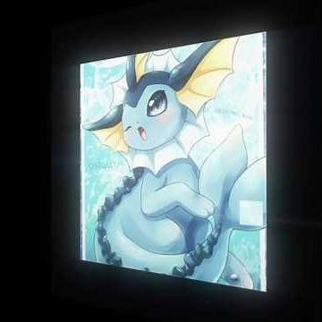 vaporeon edit #vaporeon #pokemon warning flash