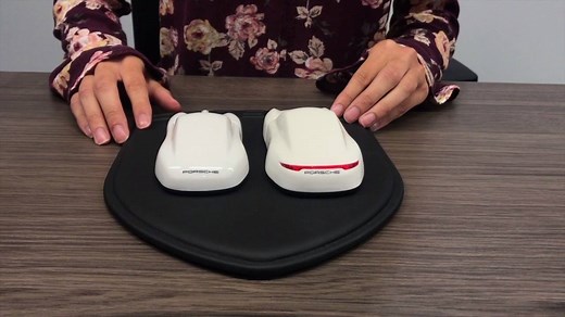 The shape of a 911 will forever be associated with racetracks, but it also happens to look pretty good on a mousepad... Take a look at the updated Porsche 911 mouse that we just got in at our boutique. If you've got questions, Crystal has answers. Ask them here or email her at cgonzalez@4porsche.com or shoot her a text at 224-507-8198 | Porsche Exchange
