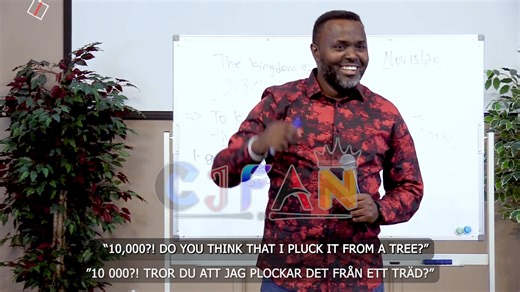 14K views · 224 reactions | Teaching about man does not live by bread alone(ሰብ ብእንጌራ ጥራይ ኣይነብርን እዩ) by Prophet Yemane. With English and Swedish subtitles. Watch the full teaching on YouTube: https://youtu.be/LhP_LcSK51g?si=xBxiMx1uxbcV6tl2 For more videos, visit our YouTube channel: https://www.youtube.com/@CjfanMinistry | CJFAN Ministry | Facebook