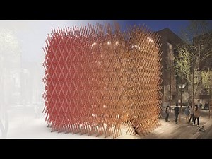 [Grasshopper]Recreating Kengo Kuma Architects' Wood used for Sunny Hills Minami Aoyama