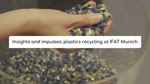 2.1K views · 11 reactions | Material flows in the cycle, innovation projects and the latest technologies: IFAT Munich offers in-depth insights into a wide range of topics such as plastics recycling. Find out more about these and other spotlight areas at IFAT Munich 2024: https://fcld.ly/a5w63sk | IFAT | Facebook