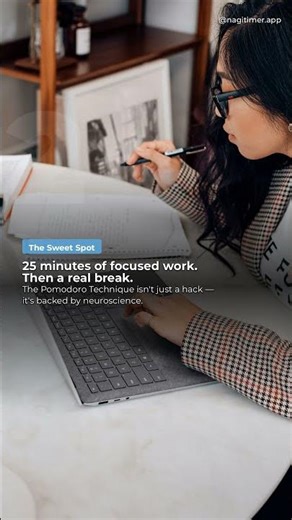 The perfect study session length (it's not 1 hour) #Shorts