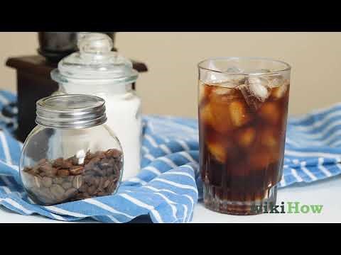 Cómo hacer café helado