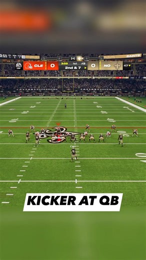 126K views · 891 reactions | KICKER AT QB CHALLENGE! Full videos on tik tok #madden24 #madden #nflfootball #nfl | Rjthetrihard | Facebook