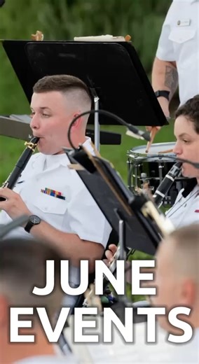 Check out all of our upcoming events for the month of June. We hope to see you soon! For more information, visit our website: https://www.navyband.navy.mil/events #navymusic #usn #music #live #militarymusic #concerts #americasnavy | United States Navy Band