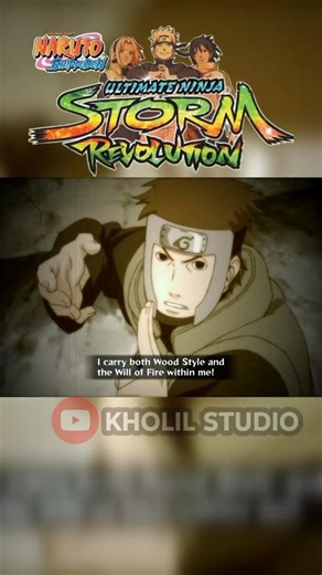 Yamato Mokuton Ultimate Jutsu Finish || Naruto Storm Revolution