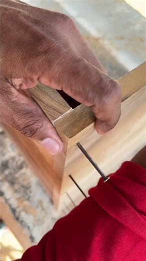 How to Nail Perfect Corners Every Time Corner #DIYProjects #Carpentry #WoodworkingHacks #Joinery