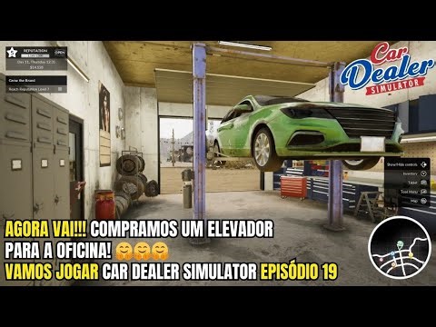 NOW IT'S ON!!! WE BOUGHT A LIFT FOR THE WORKSHOP! 🤗🤗🤗 LET'S PLAY CAR DEALER SIMULATOR EPISODE 19