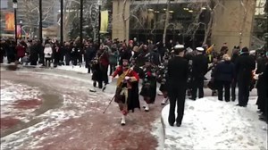 Calgarians gather for Remembrance Day ceremonies to mark 100 years since First World War armistice Over 300 soldiers and sailors from 41 Canadian Brigade Group commemorated the centenary with a brigade parade and marched from the Field of Crosses to McDougal Centre. Story complete coverage of services from across Canada here…http://ctv.news/qtQVgKL | CTV Calgary