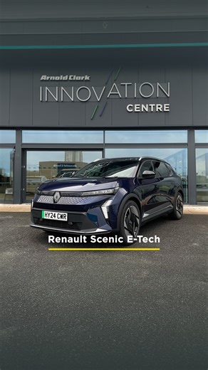 8.4K views · 30 reactions | Zero emissions, infinite style. Test-drive the new Renault Scenic E-Tech now at the Innovation Centre, the only place in Scotland with the new model! | Arnold Clark | Facebook