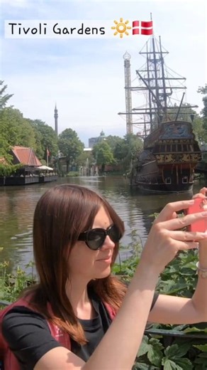 Discovering beautiful Tivoli Gardens Copenhagen ❤️👌🇩🇰 #discoveringdenmark #tivoli #Copenhagen #reelsviralvideo #europe #tour #trip | Discovering Denmark