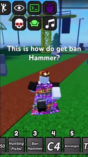 How do get ban hammer in blood￼zone