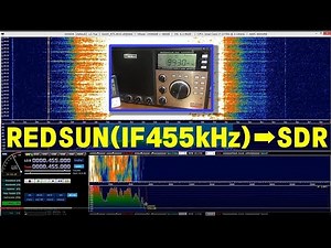 実験 IF出力をSDRに入れてみた Intermediate Frequency output in SDR [experiment]