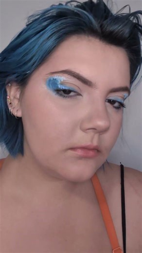 ocean makeup transition #beauty #tiktok #makeup #trending #viral #shorts #fyp #trending #ocean
