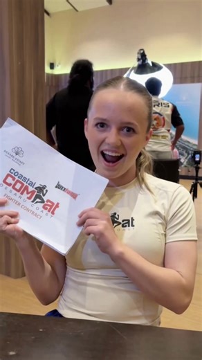 Reese Signs Contract for Coastal Combat Muay Thai Fight