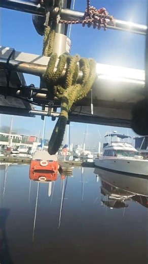 Fixing the wind vane steering .with new ball bearing blocks