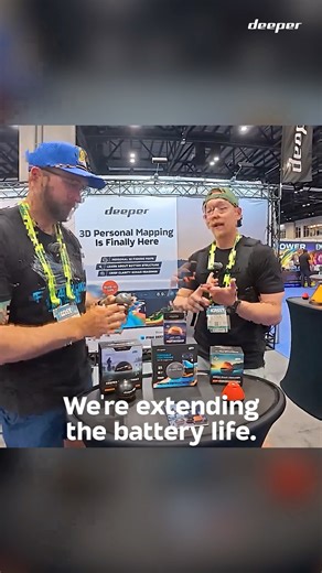 Deeper MAX made its debut at ICAST 2025 🎉 @aaanglers Jeff and Paul jumped right in to give you the lowdown – straight from the show floor! 🎣 Want to be first to know what’s new at @deepersonar_us 🇺🇸? Hit that follow button! | Deeper