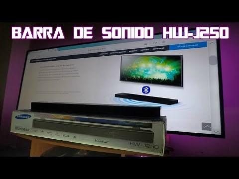 Barra de Sonido Samsung HW-J250 Unboxing y Review Audio óptico Bluetooth USB 3.5mm MU6103