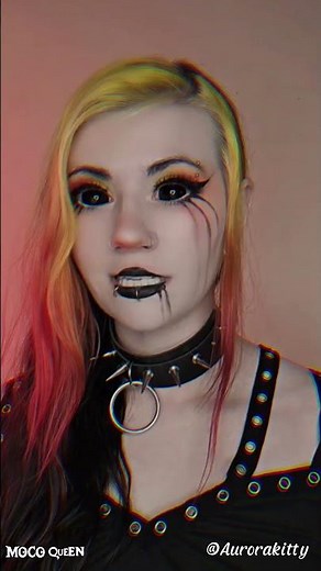 Full Black Sclera Transformation 👁️ | B20 Black Sclera Contacts Horror Makeup