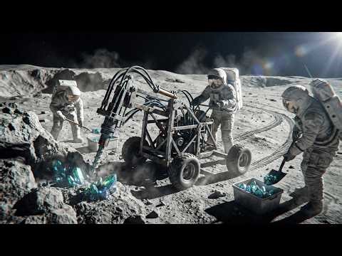 Mining $6.97 Trillion Worth of Minerals From the Moon