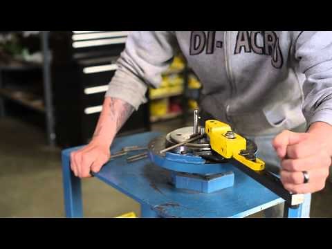 Di-Acro Model 1A - Solid Stock Bending Operation