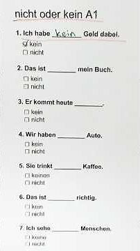 Deutsch Lernen A1-A2 🇩🇪 deutschlernen deutsch #lernengerman #deutsch_ziel#eduwaygermany