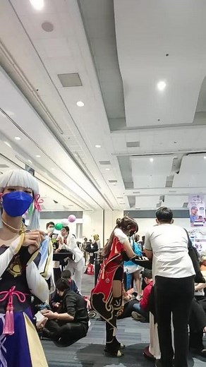 It was nice to meet everyone at Cosmania D1! Hope to see you again~! ❤️❤️❤️ #genshinimpactcosplay #cosmania2022 #cosmaniad1 #kamisatoayaka #beidou #yoimiya #yelan #aratakiitto #raidenshogun #sangonomiyakokomi #yaemiko