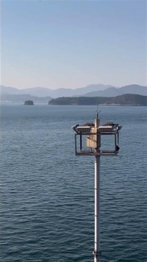 #southkorea #sea #mountains #travel beautiful South Korean sunset ￼￼