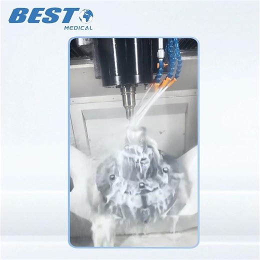 5 Axis CNC Machined Femoral Condyle Trial