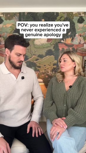 A genuine apology is focused on reconnection, repair, and accountability. It doesn't include justification, defensiveness, or simple words used to placate your partner. A genuine apology follows this outline: 1. Acknowledge: own your actions and recognize the impact. 2. Accountability: own your part. Have the courage to face the consequences & the discomfort of your actions. 3. Affirm: speak into your partner. Show empathy and understanding for their experience. Validate them. 4. Commit to actio
